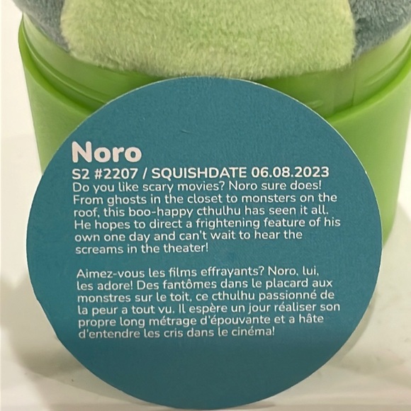 ⚡️NWT 2.5” Noro the Cthulhu Squishmallow from the Legendary Squad Capsule - Picture 4 of 4
